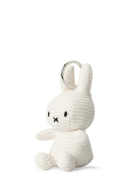 Miffy Keychain ECO Corduroy - OffWhite
