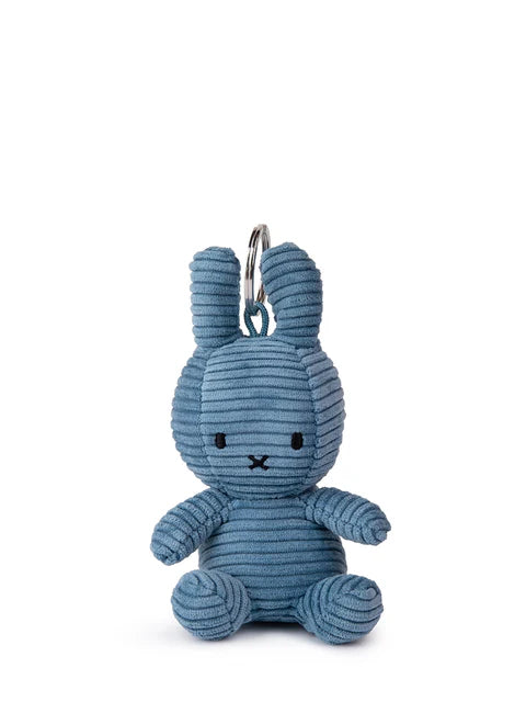Miffy Keychain ECO Corduroy - Aviator Blue