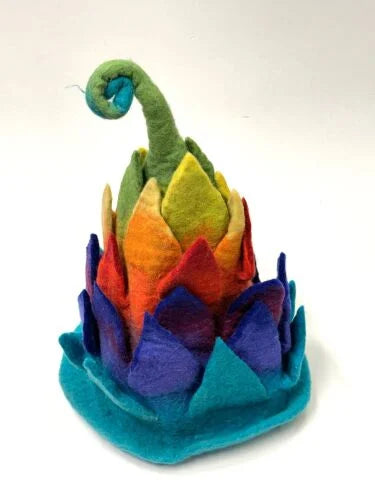 Fashion X Rainbow Felt Hat