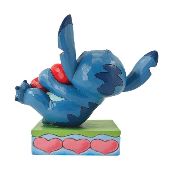 Disney Stitch Hugging Heart Figurine