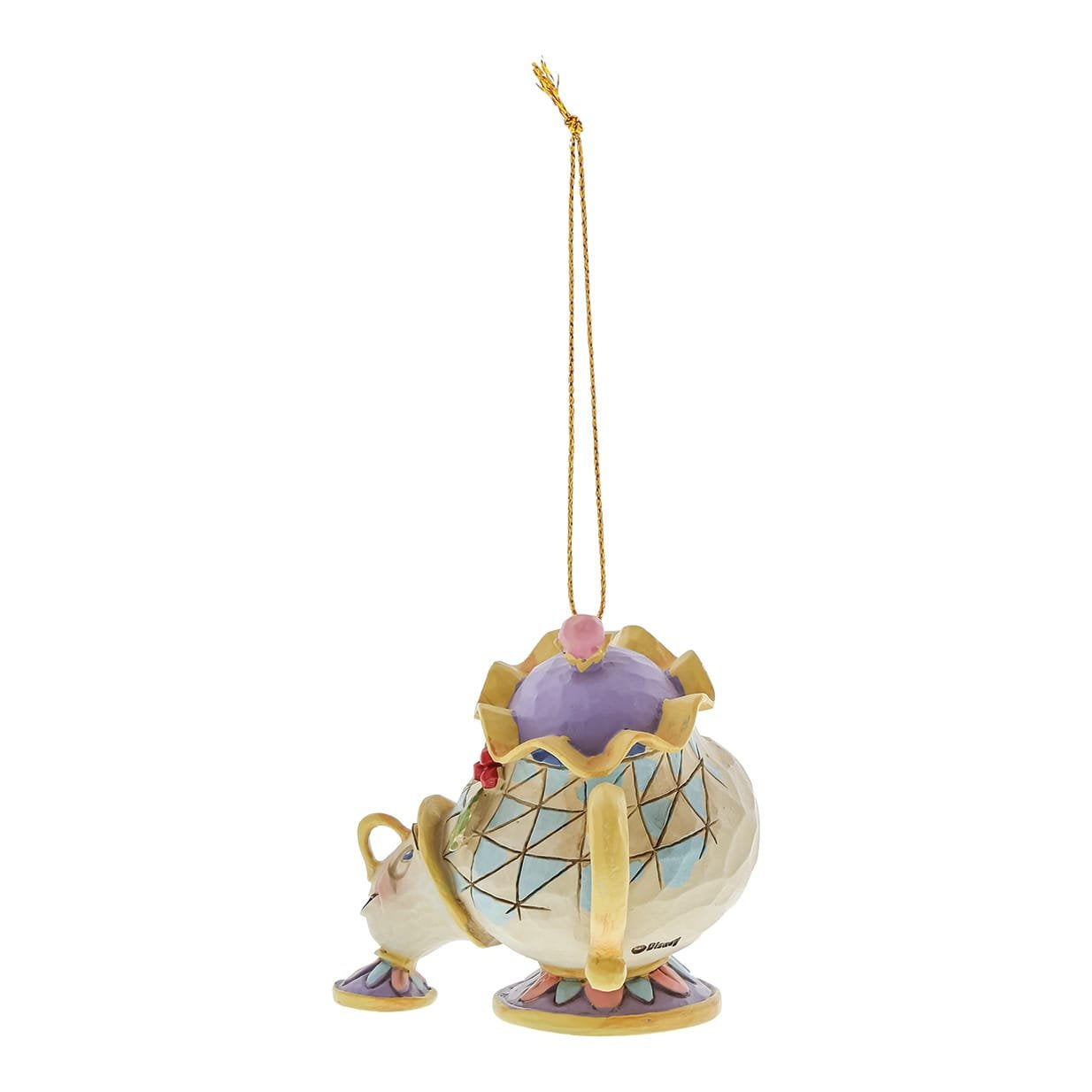Jim Shore Mrs Potts And Chip Hanging Ornament