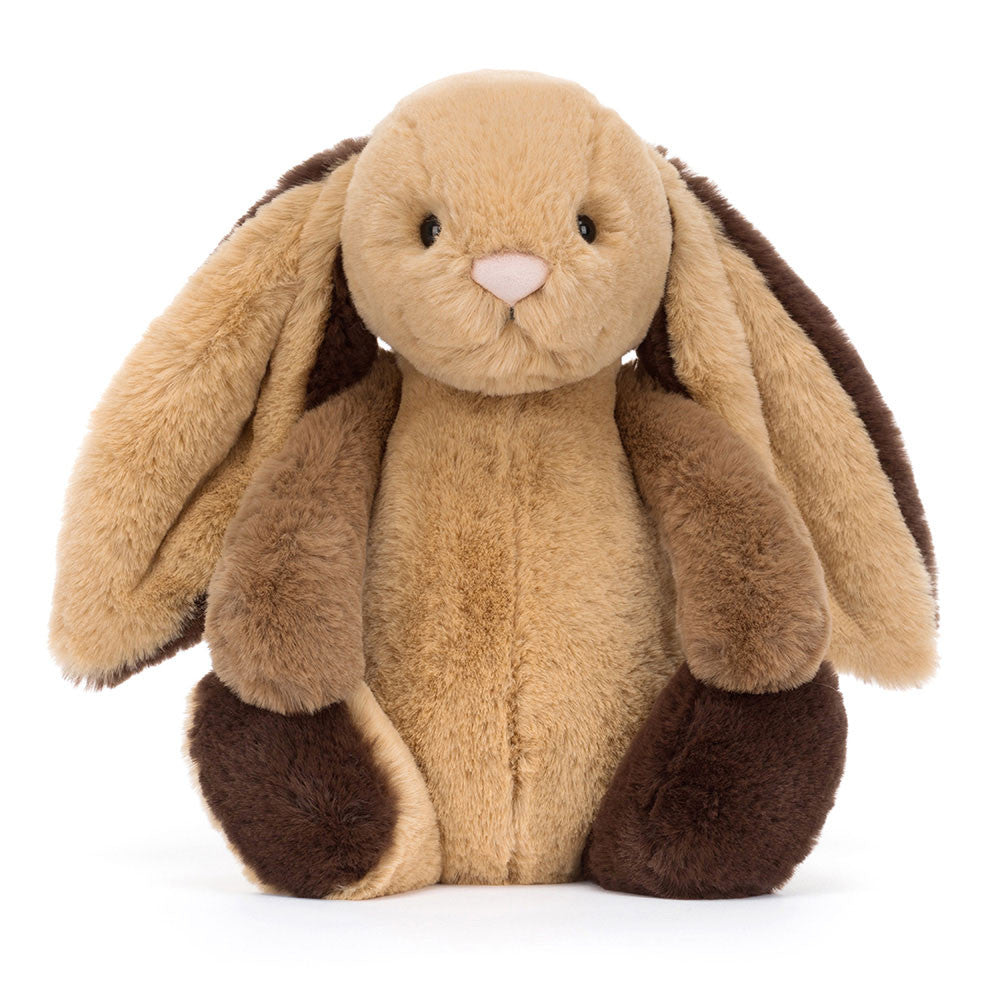 Jellycat Bashful Patchwork Brown Bunny