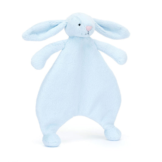 Jellycat Bashful Baby Blue Bunny comforter