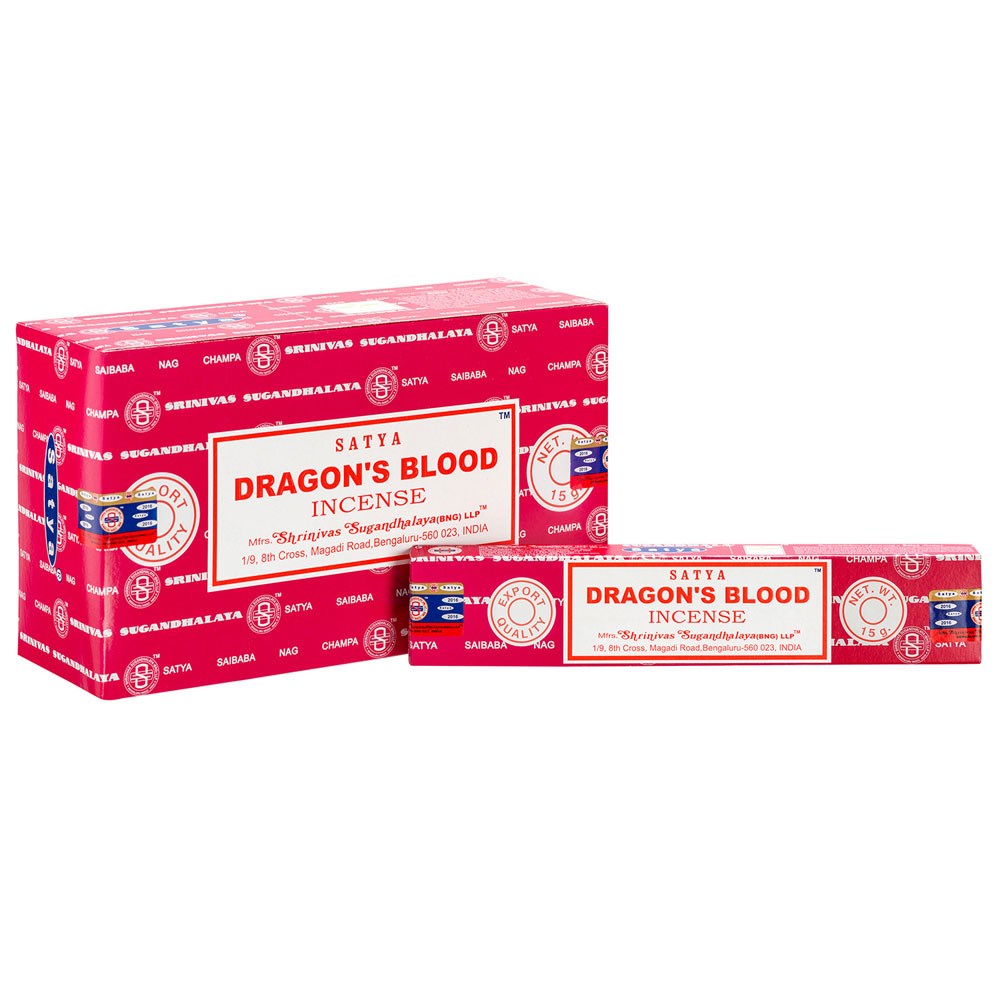 Satya Dragons Blood Incense Sticks