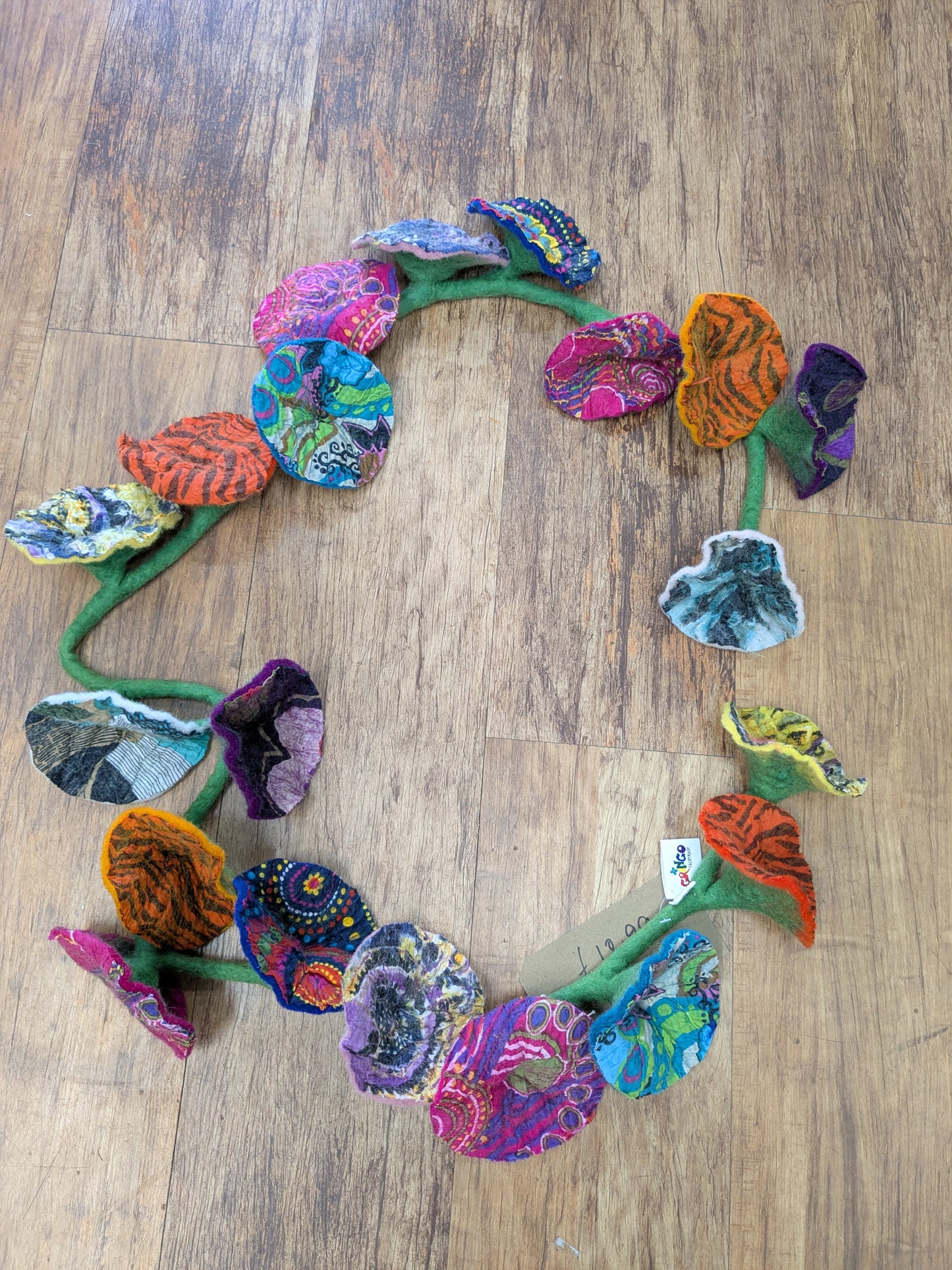 Felt Flower Garland