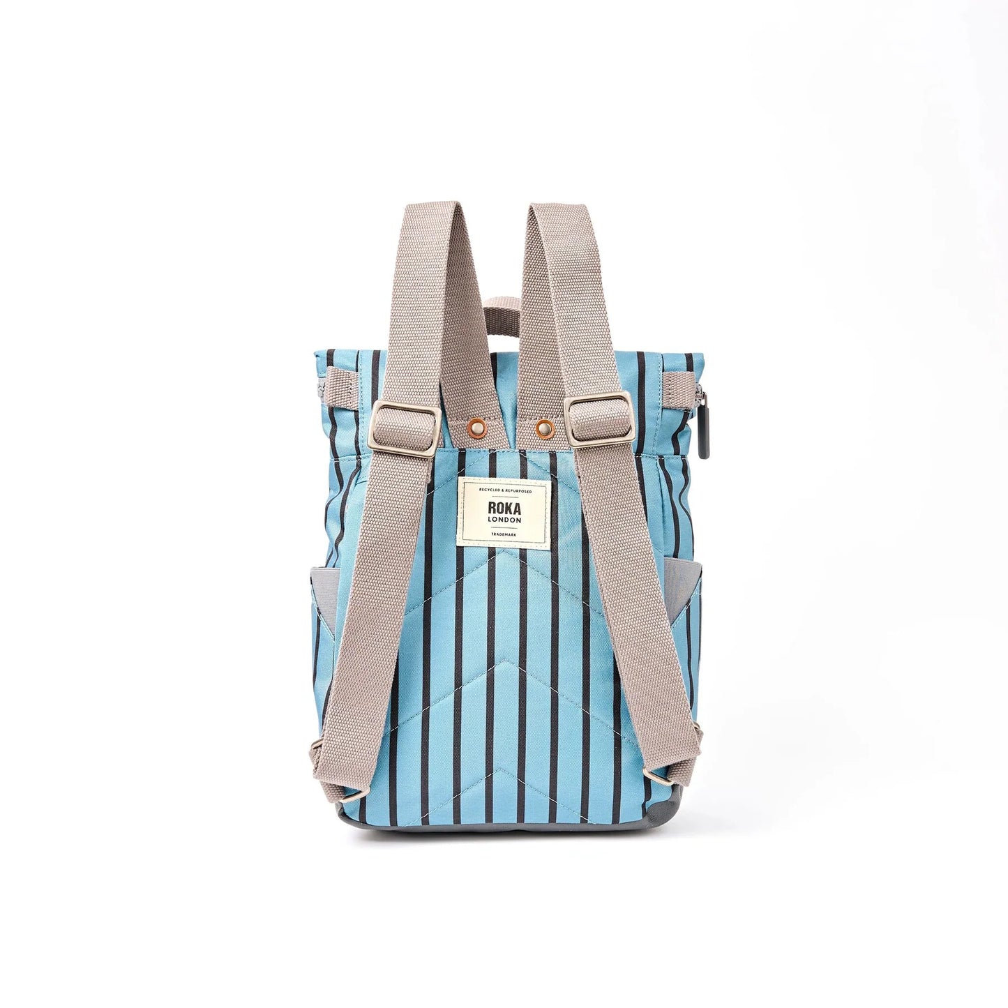 Roka Canfield Small Canvas Blue Stripe