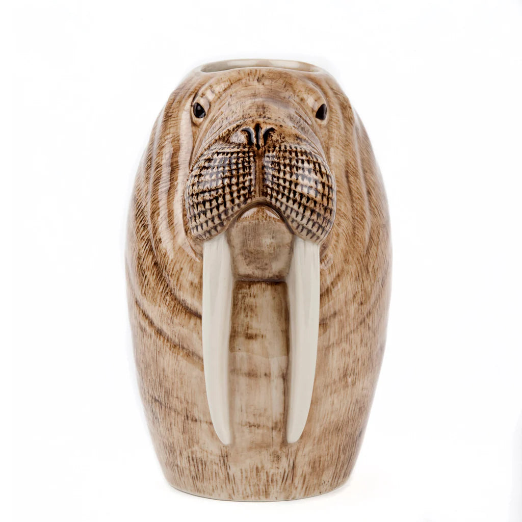 Quail Walrus Vase
