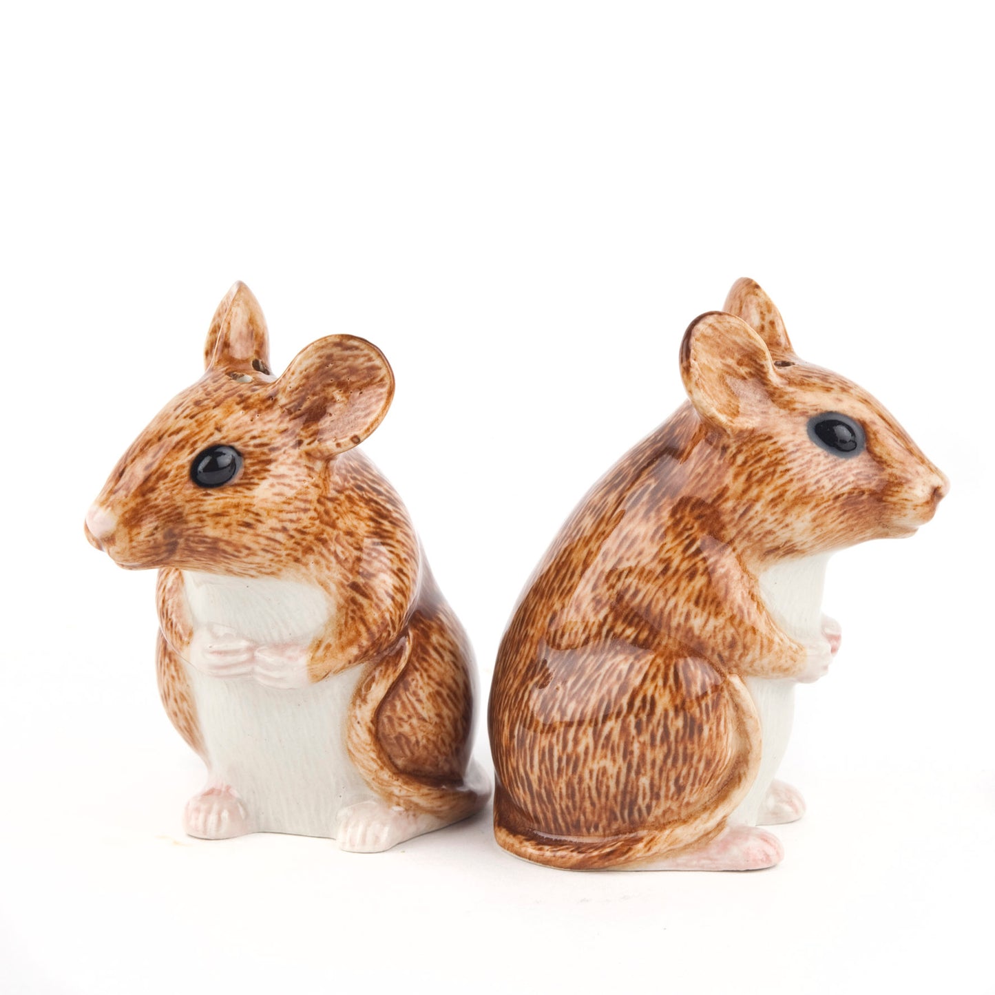 Quail Wood Mouse Salt And Pepper Shaker