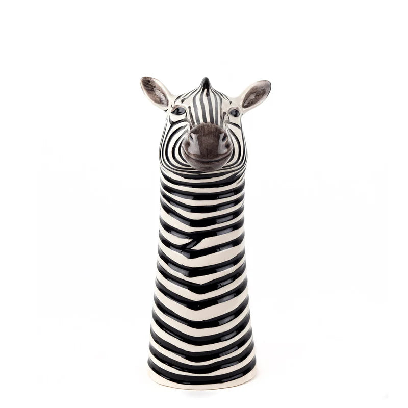 Quail Zebra Vase