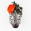 Quail Zebra Wall Vase Large