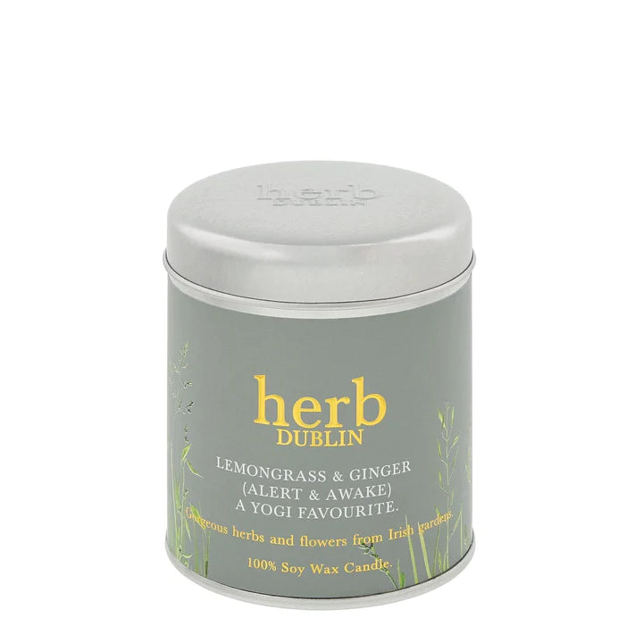 Lemongrass And Ginger Tin Candle