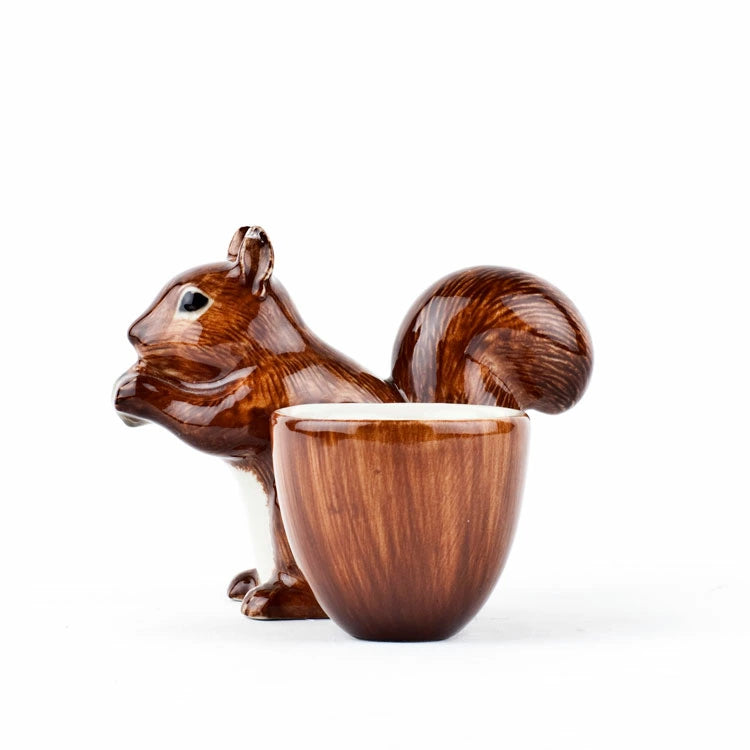 Quail Squirrel Egg Cup