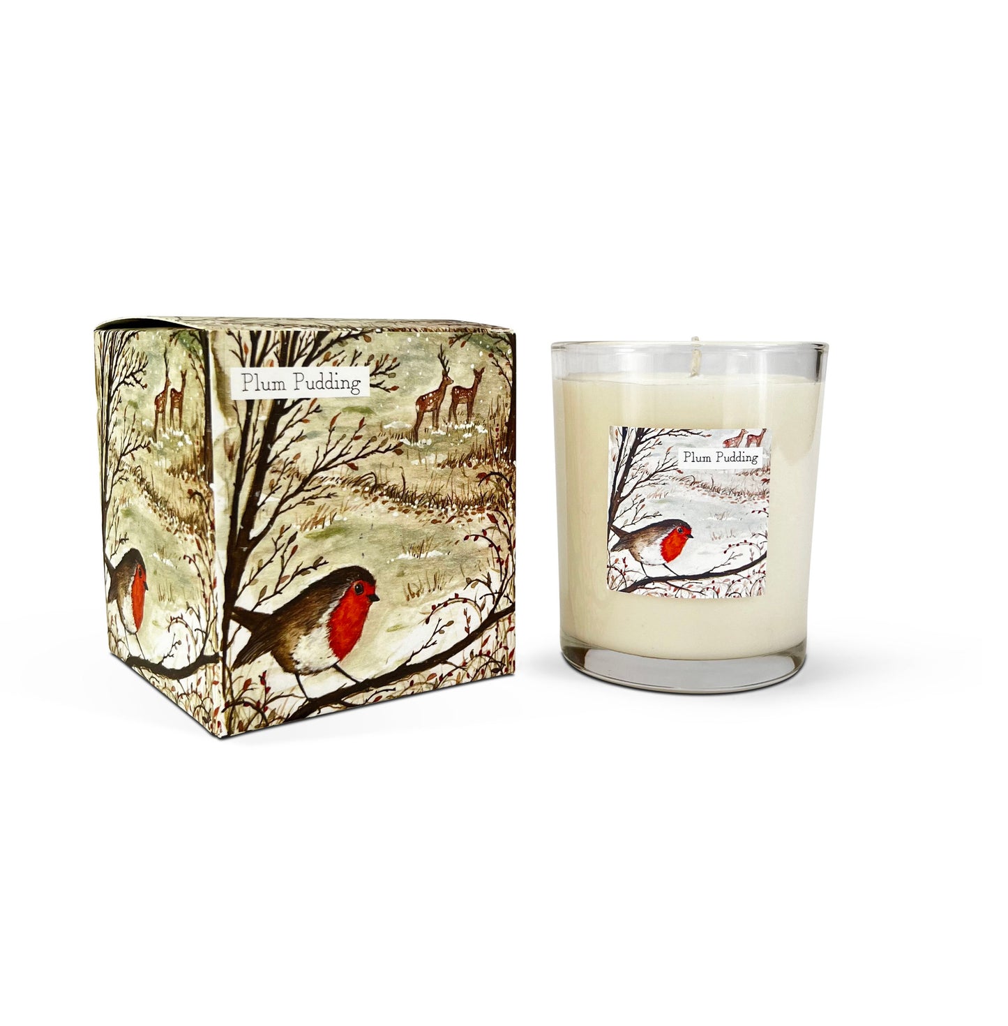 20cl Illustrated Wildlife Candle