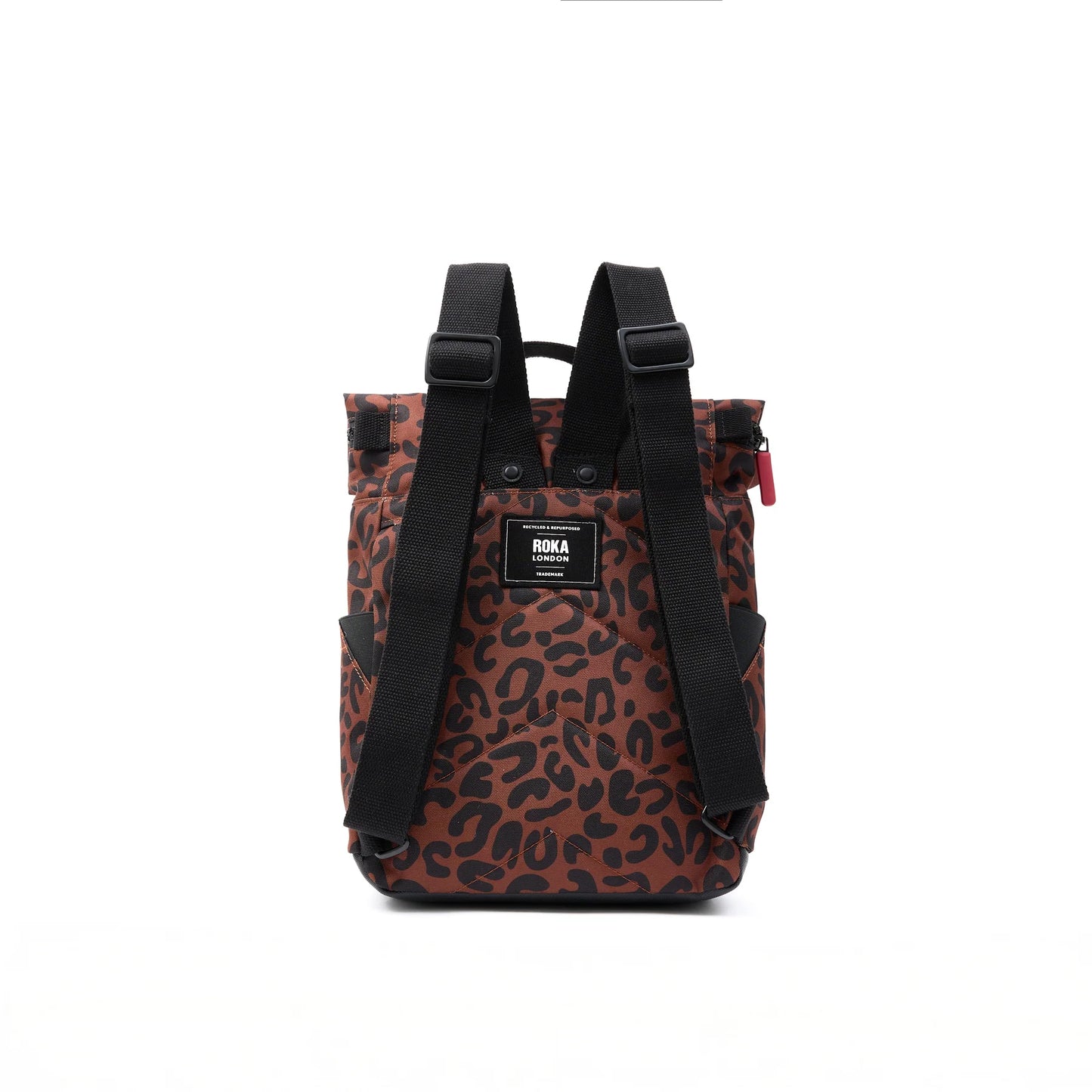 Roka Canfield Small Canvas Scarlet Leopard
