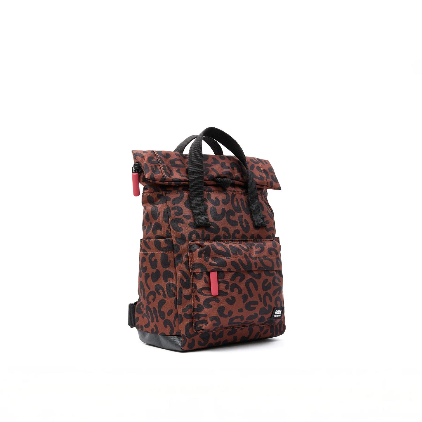 Roka Canfield Small Canvas Scarlet Leopard
