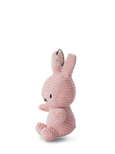 Miffy Keychain ECO Corduroy - Pink