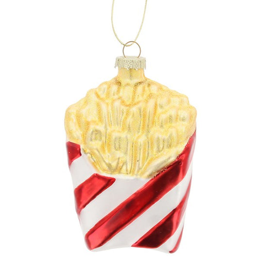 Foodie Xmas Fries Hanging Decoration