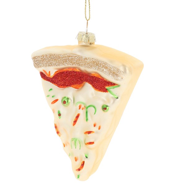 Foodie Xmas Pizza Hanging Decoration
