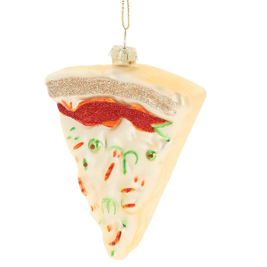 Foodie Xmas Pizza Hanging Decoration