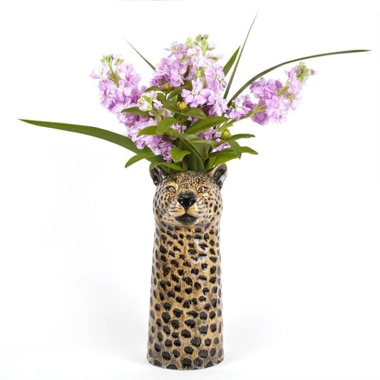 Quail Leopard Vase