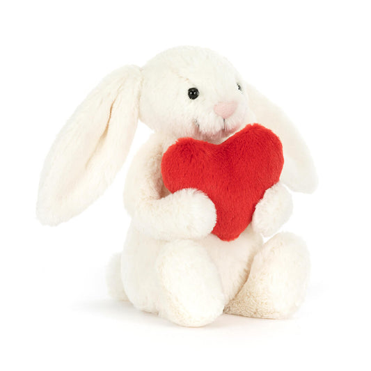 Jellycat Bashful Love Heart Bunny Little