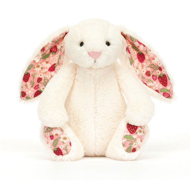 Jellycat Cream Blossom Bunny Berry Small