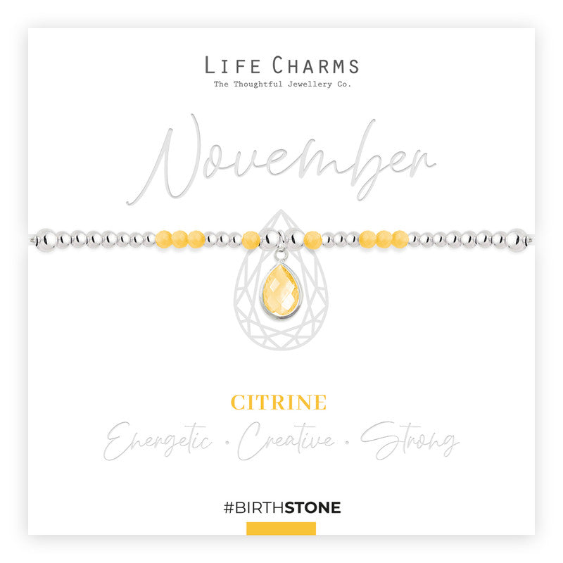 Life Charms Birthstones - November