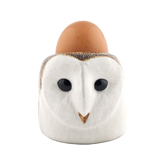 Quail Barn Owl Face Egg Cup