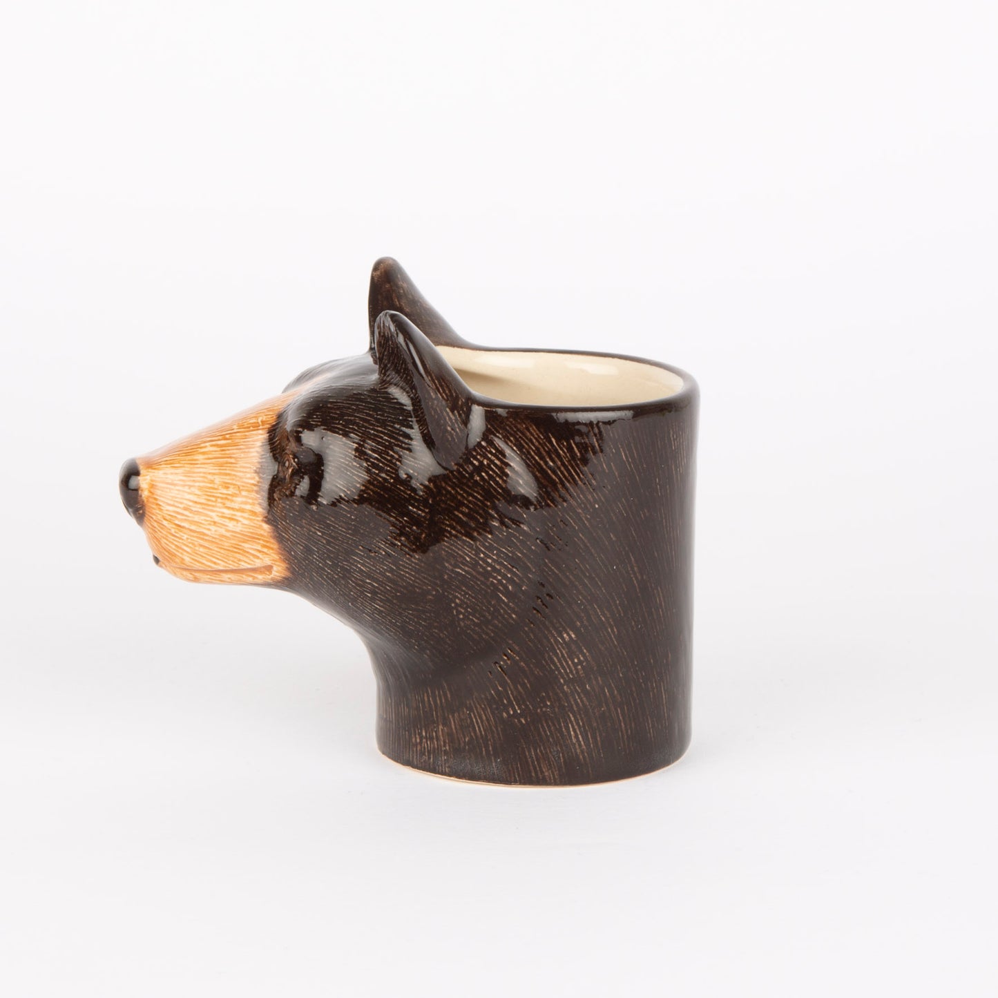 Quail Black Bear Mini Pot