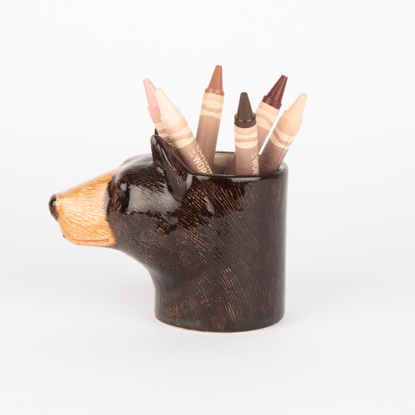 Quail Black Bear Mini Pot