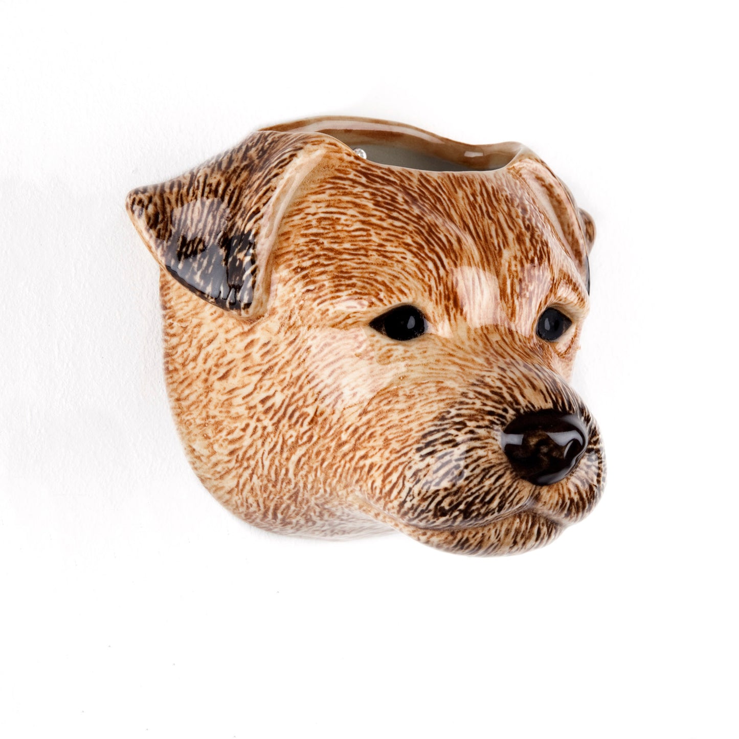 Quail Border Terrier Wall Vase Small