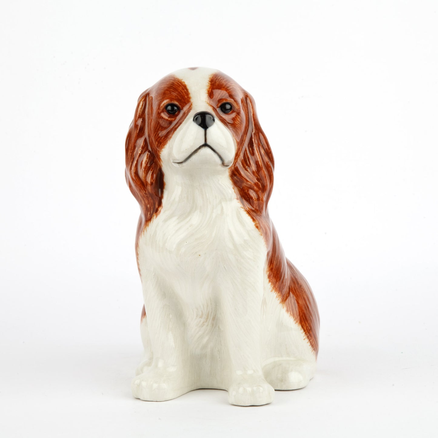 Quail Cavalier King Charles Blenheim Flower Vase Small