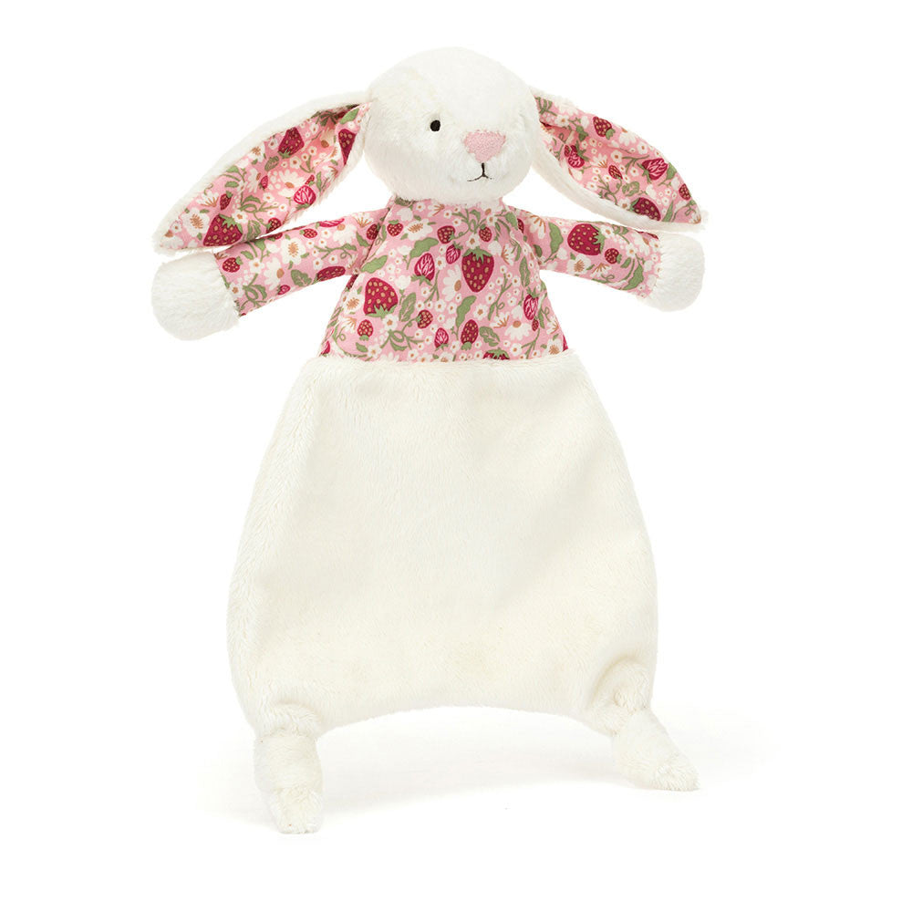 Jellycat Blossom Cream Bunny Berry Comforter