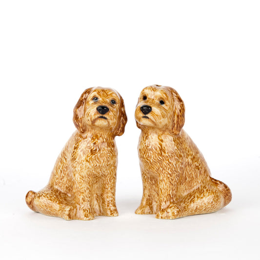 Quail Cockapoo Salt and Pepper Set