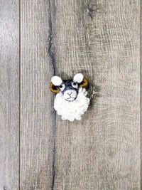 Gringo Ram Brooch