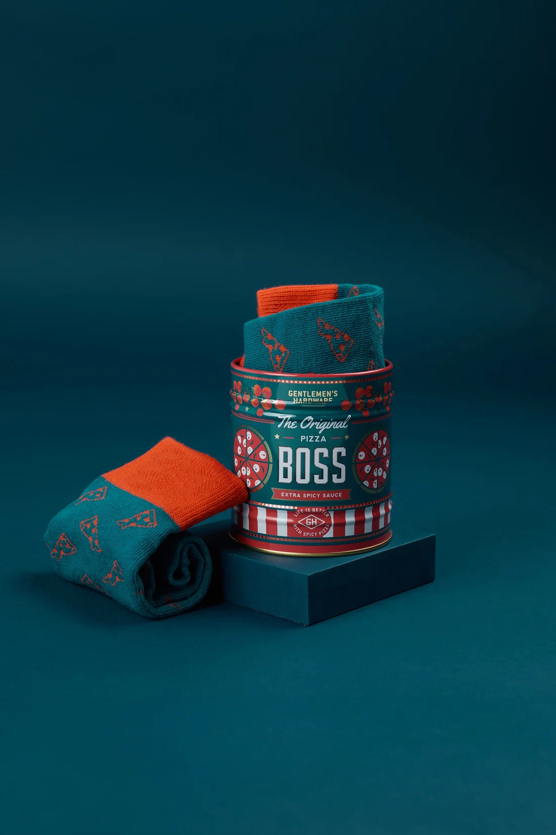 Socks in a Can - Pizza