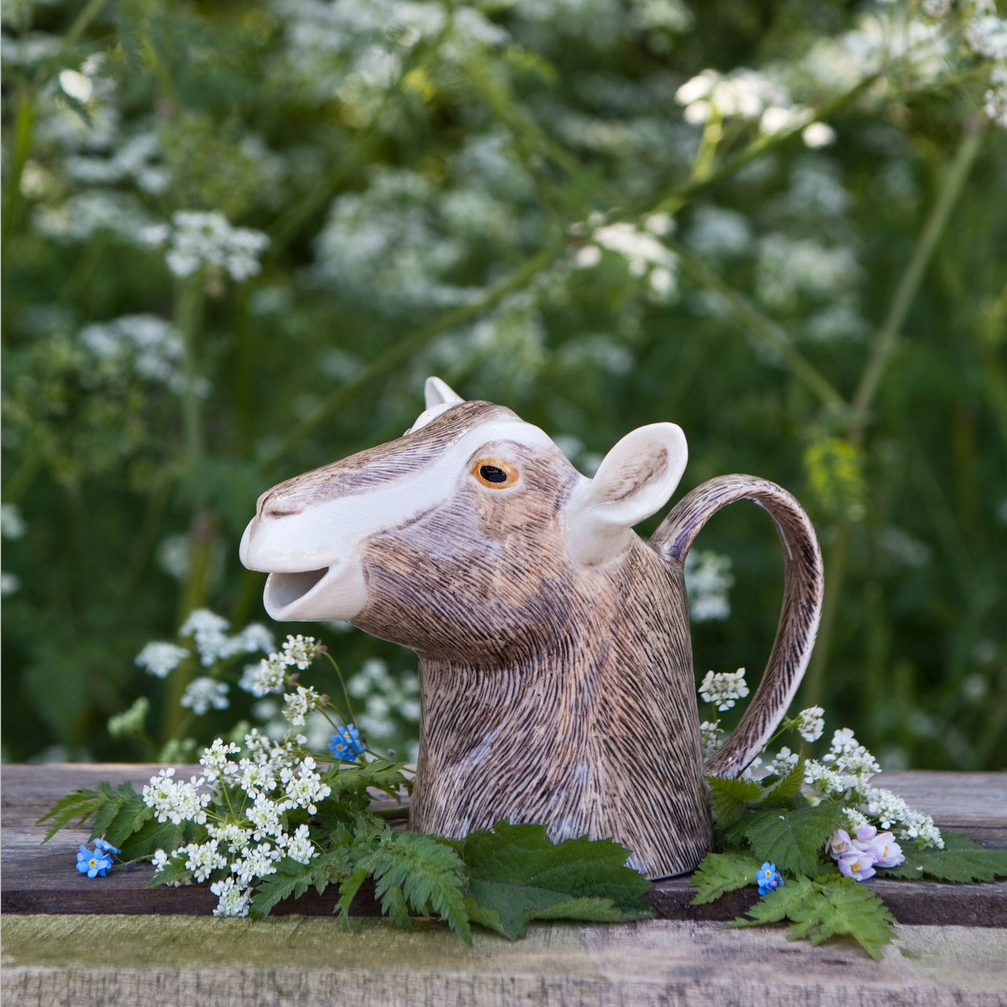 Quail Goat Jug Medium