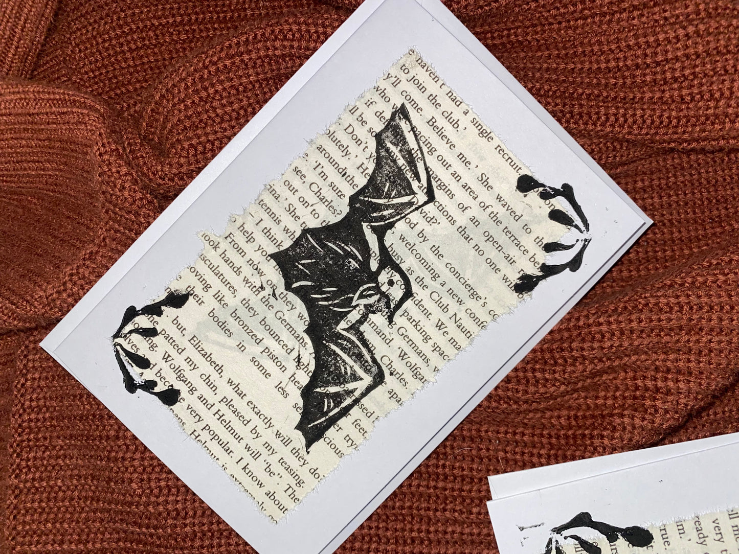 Halloween Card - Bat