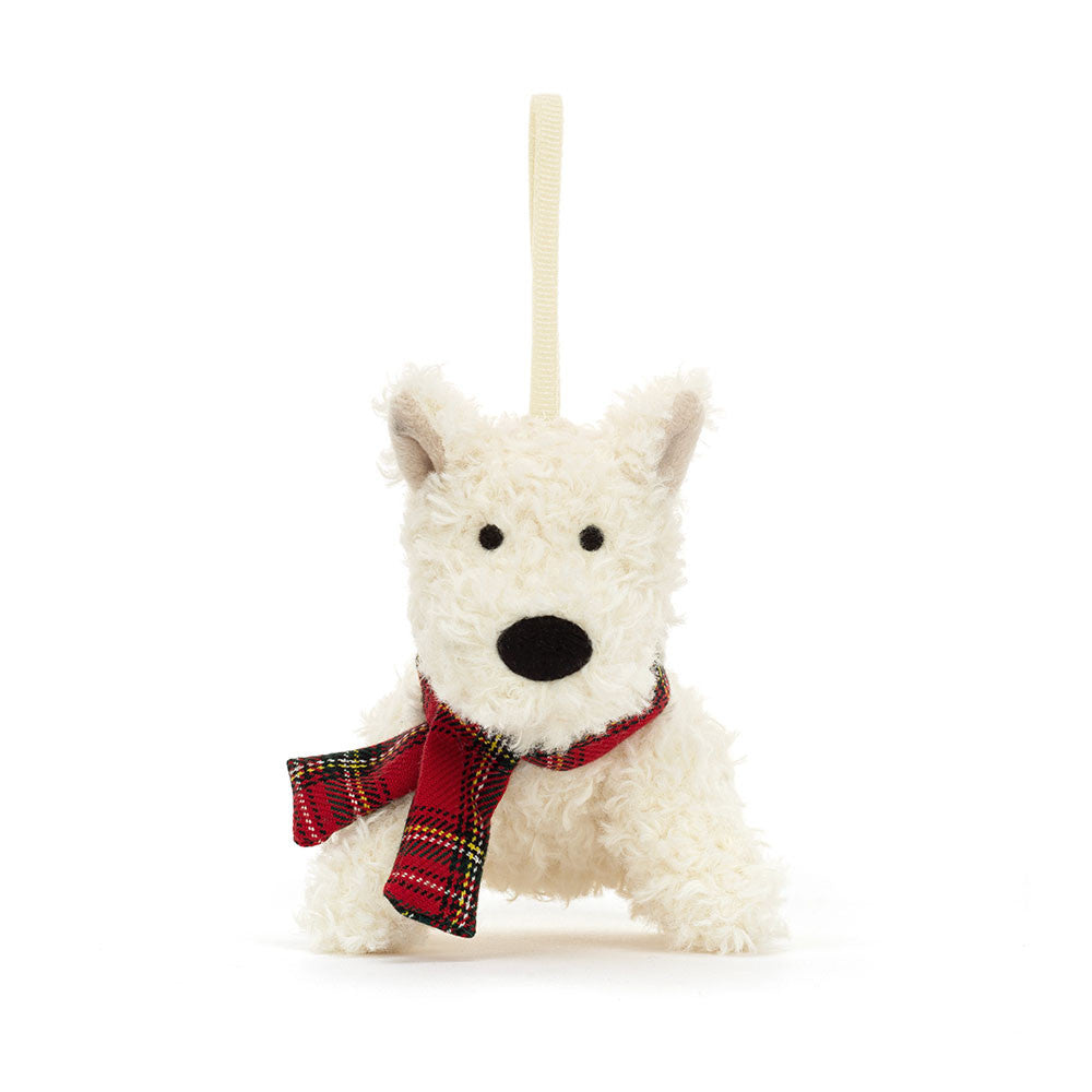 Jellycat Munro Scottie Dog Decoration