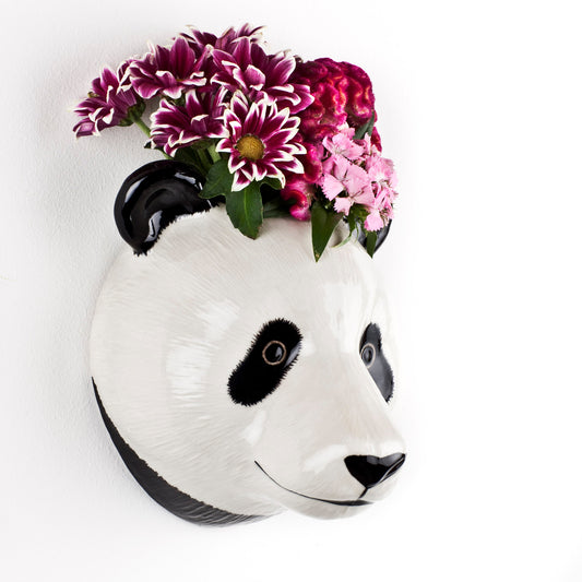 Quail Panda Wall Vase