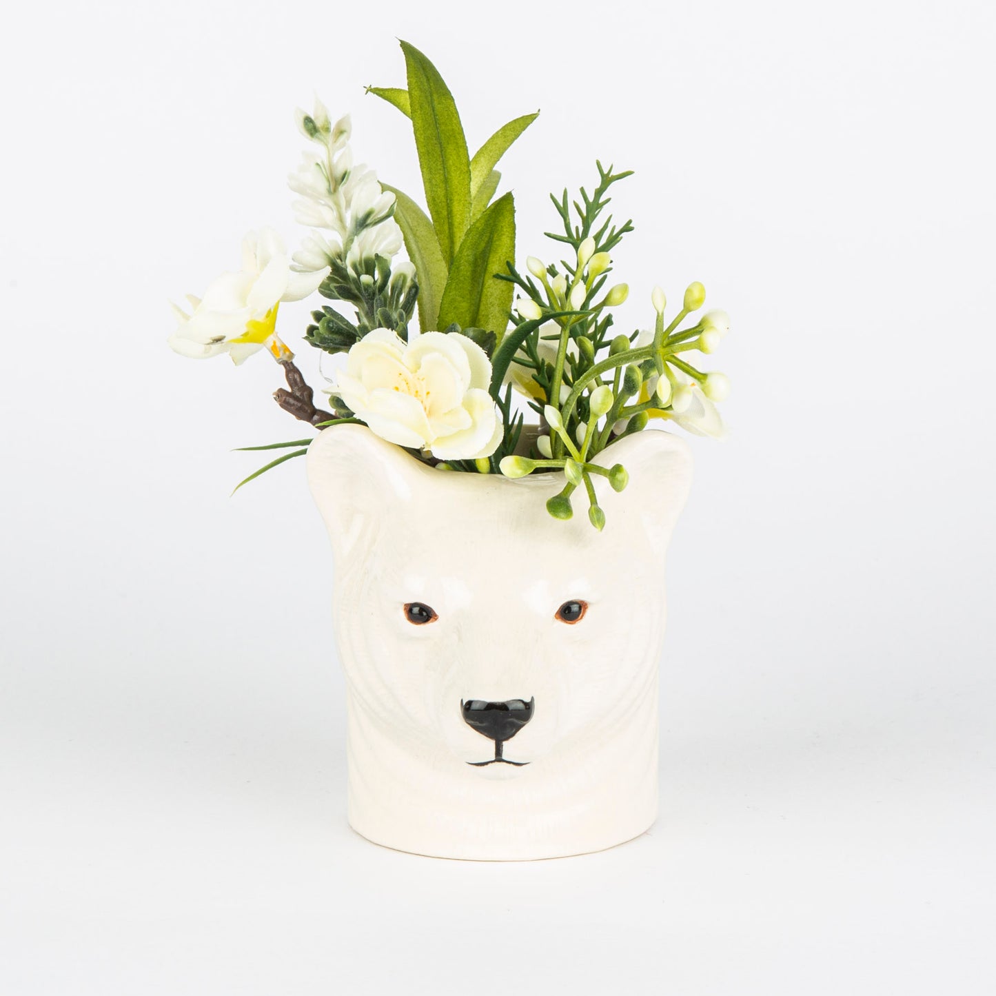 Quail Polar Bear Mini Pot