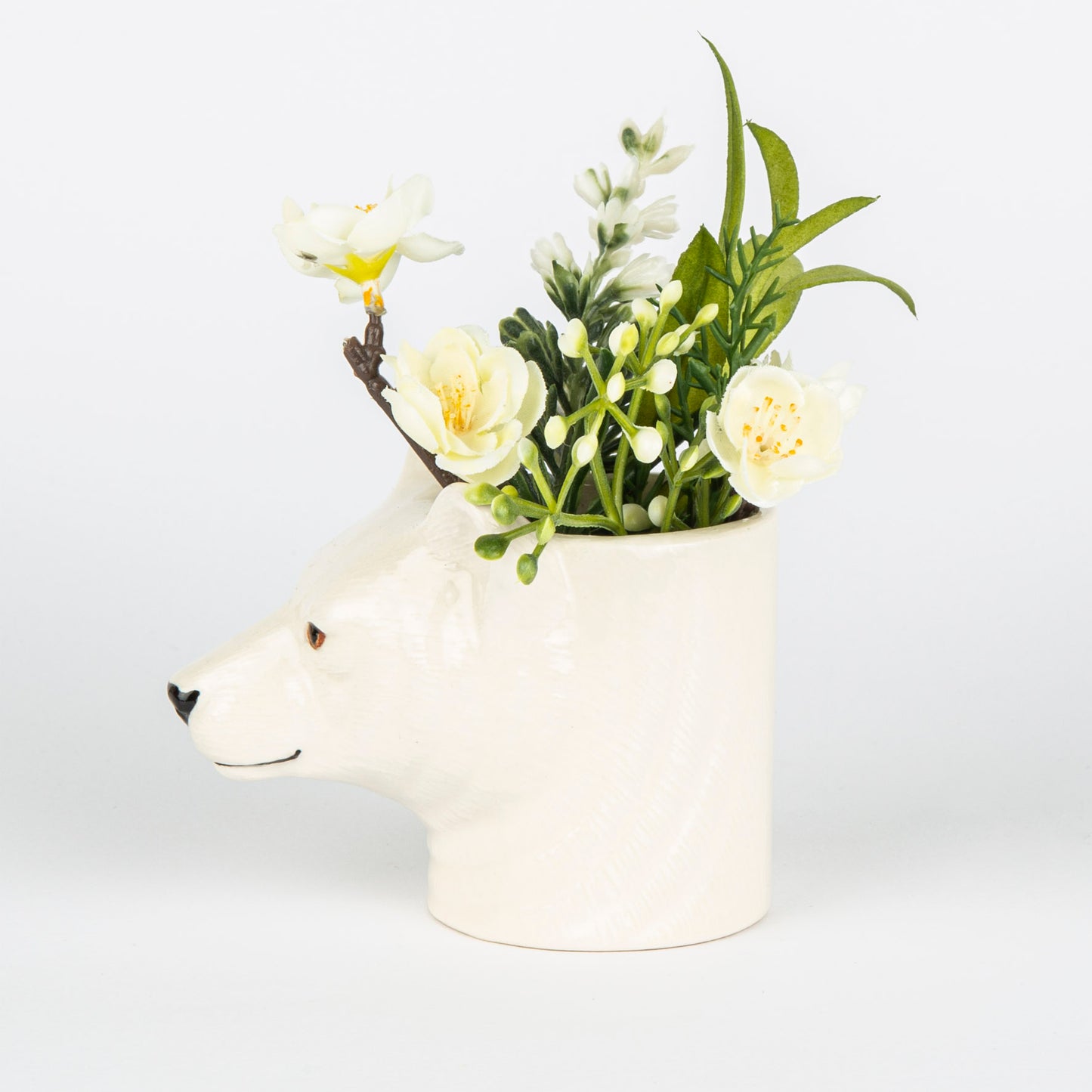 Quail Polar Bear Mini Pot