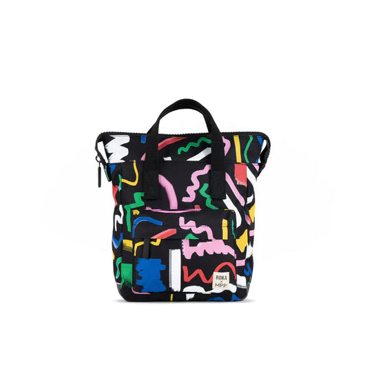 Roka Bantry B Small Scribble Print Canvas
