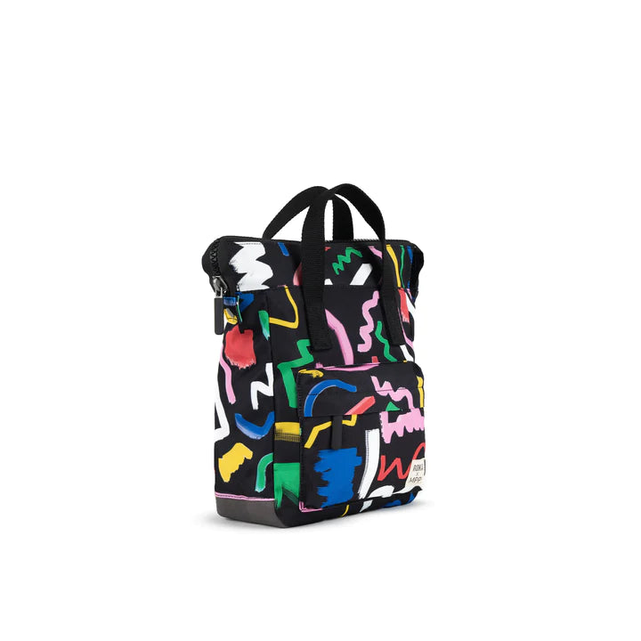 Roka Bantry B Small Scribble Print Canvas