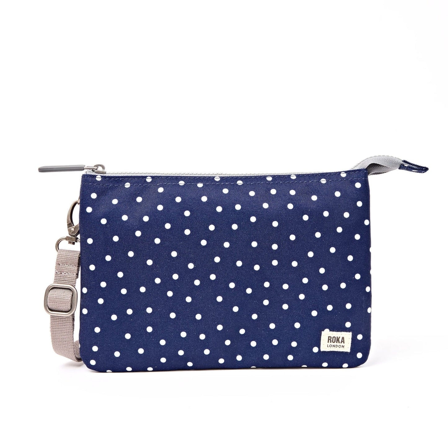 Roka Carnaby XL Canvas Navy Polka Dot