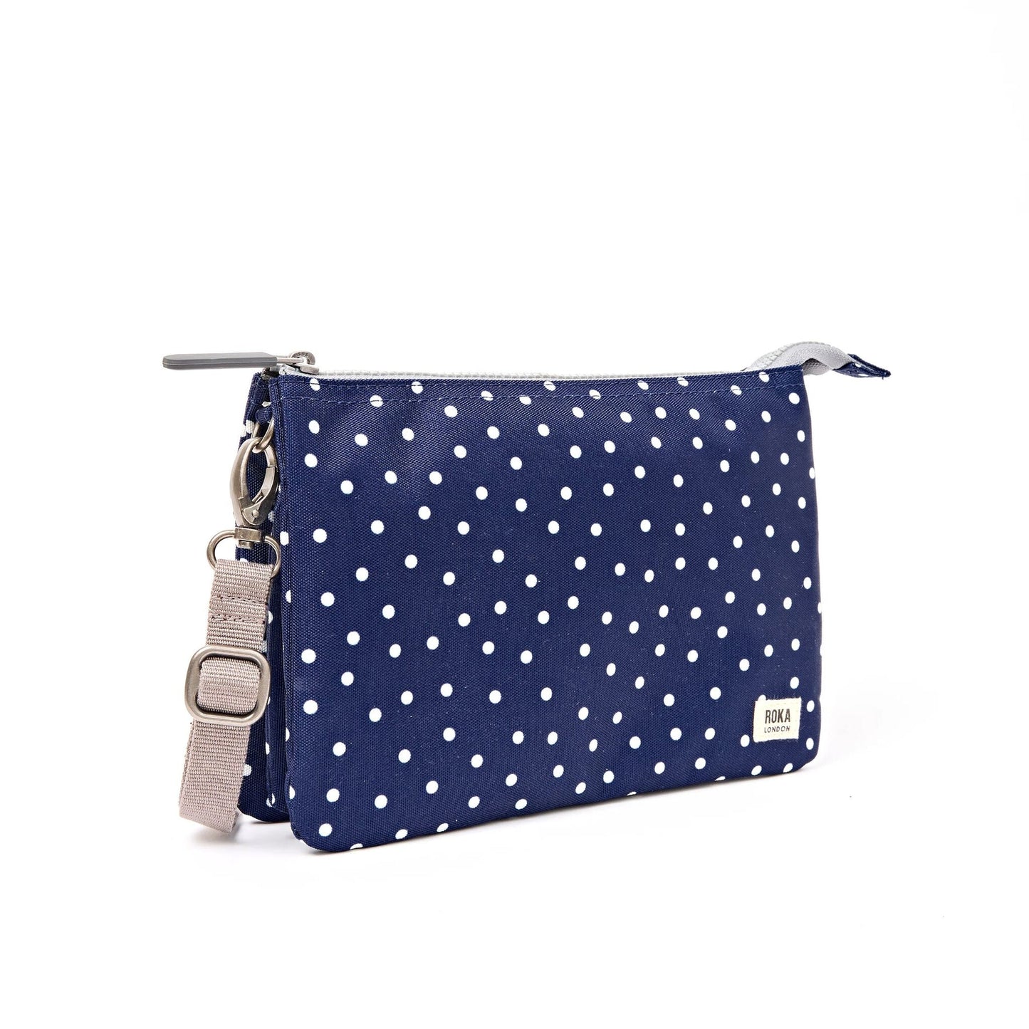 Roka Carnaby XL Canvas Navy Polka Dot