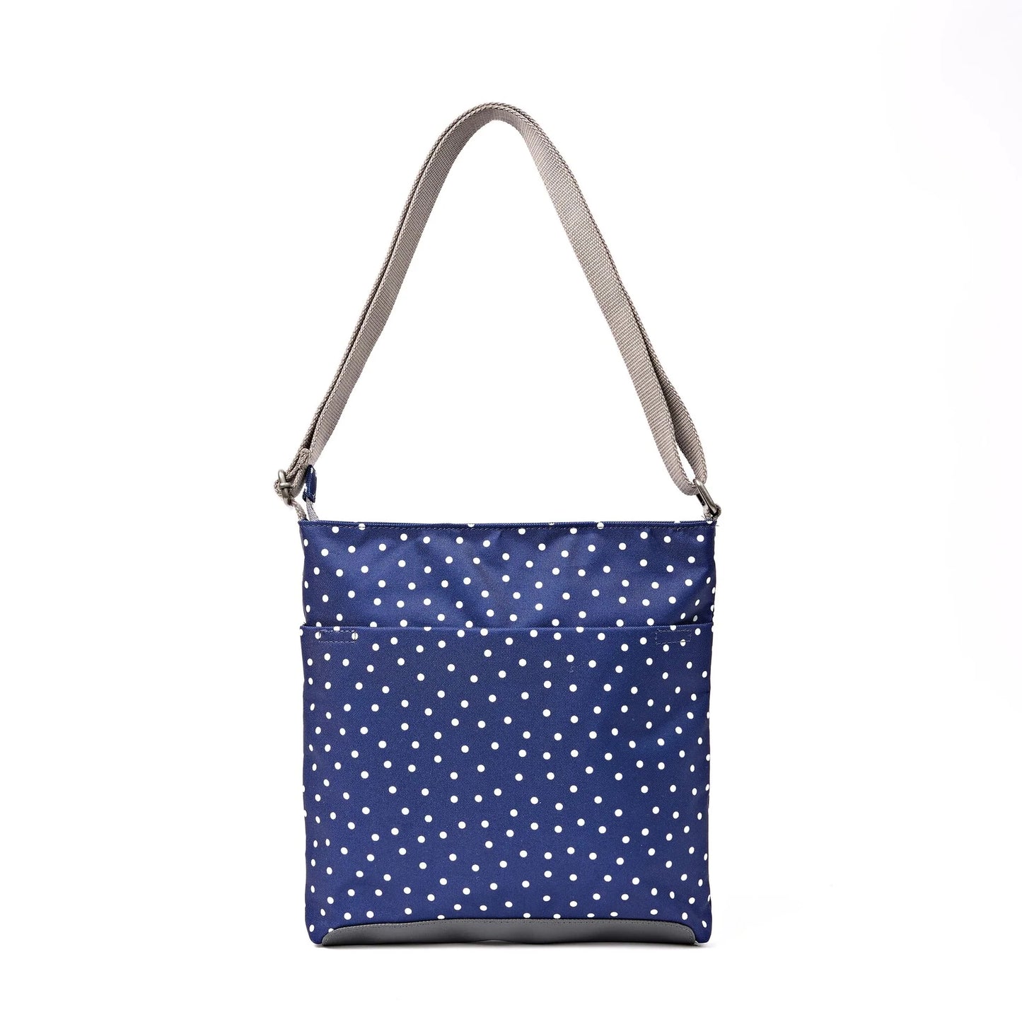 Roka Kennington B Canvas Navy Polka Dot