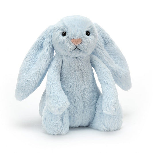 Jellycat Bashful Blue Bunny Rattle