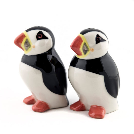 Quail Puffin Salt and Pepper Set