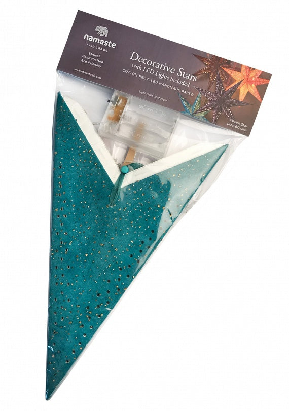 Star Lampshade - Blue